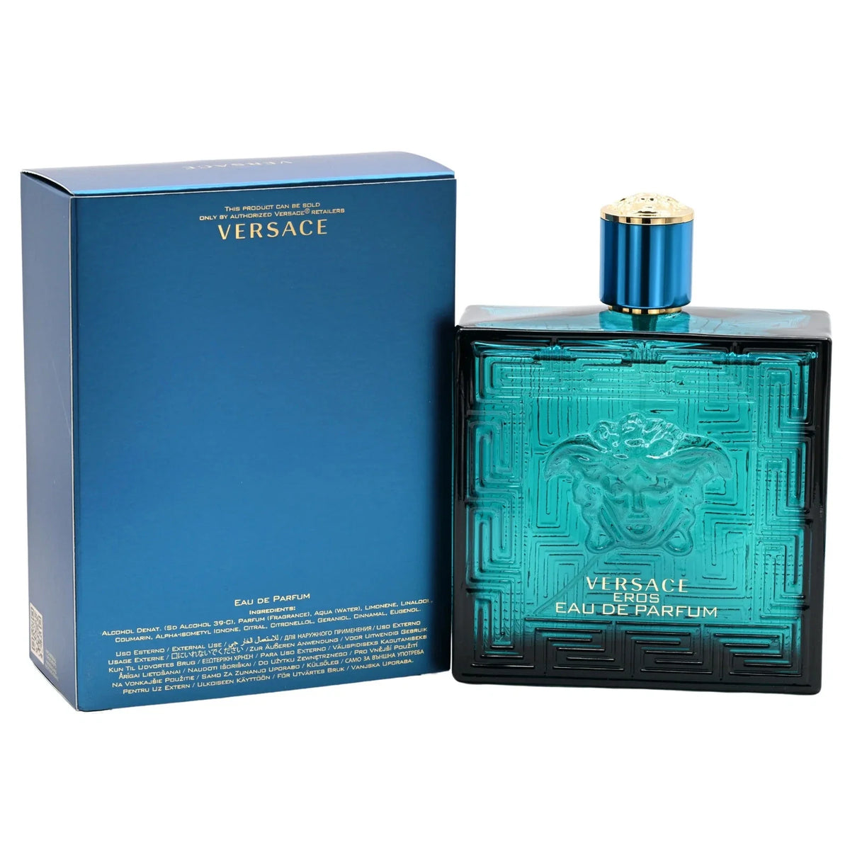 Versace Eros Eau de Parfum Spray for Men 6.7 oz